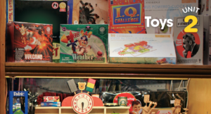 Look and do! One photo, lots of classroom ideas: Toys